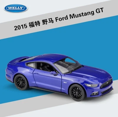 Welly 1:24 Ford Mustang GT Diecastl Model Car New in Box - Image 1 of 4