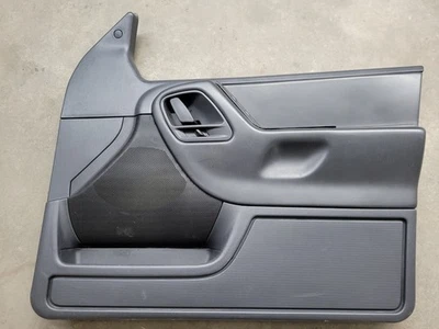 Panel de puerta del conductor delantero izquierdo Jeep Grand Cherokee 1999-2004 pizarra oscura OEM Foto 1 de 4