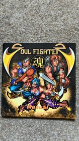 Soul Fighter Dreamcast Manual ONLY Official Instruction Booklet PAL