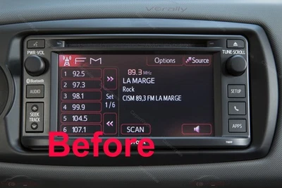 Android 14 For TOYOTA YARIS Car Stereo Radio Carplay WIFI GPS - Image 1 of 4