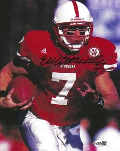 Autographed 8x10 ERIC CROUCH University of Nebraska photo w/JSA COA - Picture 1 of 1