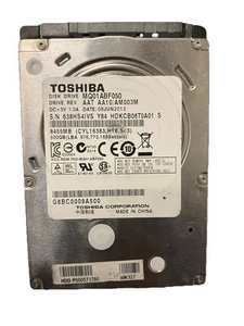 Toshiba MQ01ABF050 500GB 2.5" SATA 5400RPM Laptop Hard Drive - Picture 1 of 2