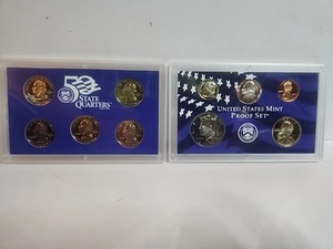 2002 US Proof Set ~ 10 Münzen ~ Original Regierungsverpackung OGP - Bild 1 von 8