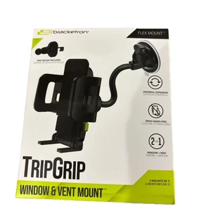 Bracketron TripGrip Window & Vent Mount - Black - Picture 1 of 3