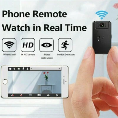 HD Security Camera Mini Wifi Wireless IP Cam Network Monitor 4K - Image 1 of 4