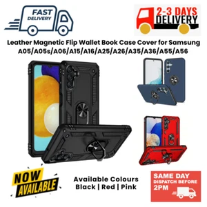 Shockproof Armour Stand Ring Case For Samsung A15 A16 Back Cover Stand - Imagen 1 de 1