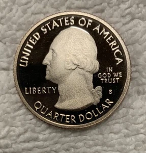 2009 S Proof U.S. Virgin Island Territorial Quarter Uncirculated US Mint - Picture 1 of 2