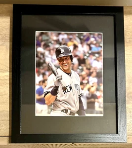 DEREK JETER Original Framed and Matted Giclee print edition of 20. - Picture 1 of 1