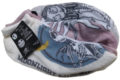 Disney The Nightmare Before Christmas Women Shoe Size 4-10 Liner Socks 3pr #KIT4 - Image 1 of 4