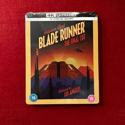 BLADE RUNNER (THE FINAL CUT) 4K UHD + 2D ZAVVI UK Limited Steelbook NEW&SEALED - Image 1 of 4