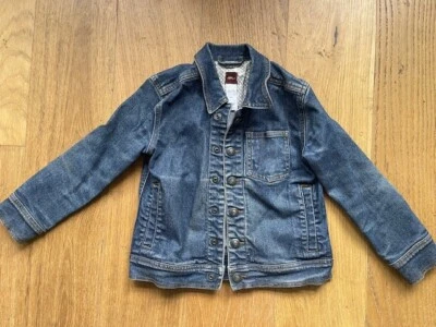 Chaqueta vaquera Tea Collection azul oscuro lavado oscuro talla 6 Foto 1 de 3