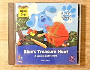 Blues Treasure Hunt Blues Clues CD-Rom PC Play To Learn Nickelodeon 2 Disk Game - Picture 1 of 9
