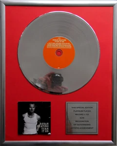 Ronan Keating Turn it on CD Cover +12" Vinyl goldene /platin Schallplatte - Picture 1 of 1