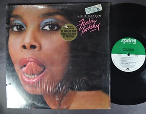 MILLIE JACKSON Feelin' Bitchy SOUL LP Shrink HYPE STICKER SPRING STERLING NM - Picture 1 of 2