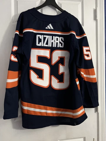 NY Islanders Mens Reverse Retro 2.0 Fisherman Casey Cizikas Jersey Size 50 Mediu Cover