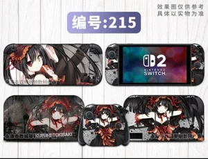 DATE A LIVE Anime Skin Aufkleber Stickers Schutzfolie Für Nintendo Switch 2 - Picture 1 of 2