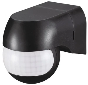 PRO ELEC - Wall Mounted PIR Sensor, IP44, Black - Picture 1 of 1