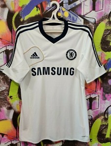 Nueva Entrenamiento Sudadera FC Chelsea Blanco Barato 19 20