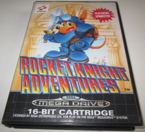 ROCKET KNIGHT ADVENTURES SEGA MEGA DRIVE-PAL-COMPLETO-COME NUOVO-RARISSIMO - Bild 1 von 10