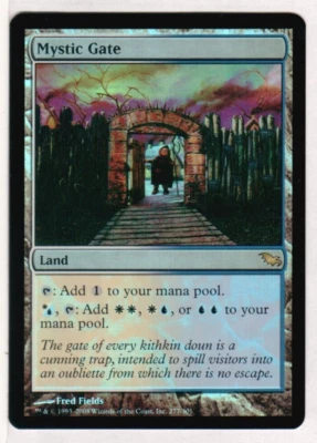 Magic the Gathering MTG Mystic Gate FOIL Shadowmoor English - Image 1 of 2