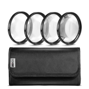 Zeikos 52mm 4 piece high definition Close-Up filter (+1 +2, +4 and +10 Diopters) - Picture 1 of 5