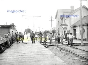Burlington Junction, Ontario - Grand Trunk Railway Station, seen here in 1880 - Picture 1 of 1