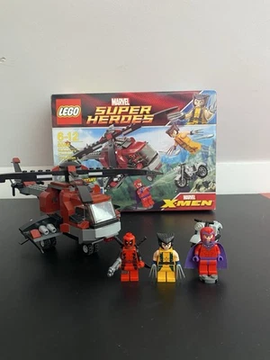 lego marvel: wolverine's chopper showdown 6866 100% Complete With Box - Image 1 of 4