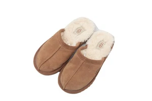 UGG Kinder Hausschuhe Leder Schuhe Kunstfell Futter Größe 32,5 UK 13  - Bild 1 von 4