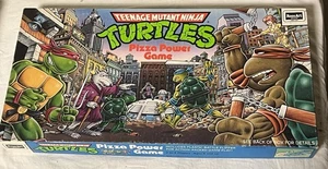 TMNT Teenage Mutant Ninja Turtles Pizza Power Juego de Mesa 1989 COMPLETO De Colección - Imagen 1 de 18