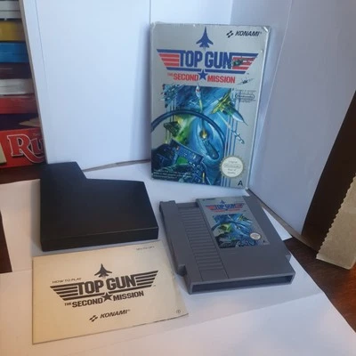 Top Gun The Second Mission NES Game Complete Boxed CIB with Manual PAL A - Image 1 of 4