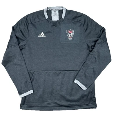 Adidas NC State Wolfpack Men's Sweatshirt Crewneck Size Medium - Image 1 of 4