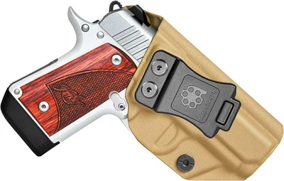 Amberide Inside KYDEX Holster Fit: Kimber Micro 9mm Pistol USA Concealed - Image 1 of 4