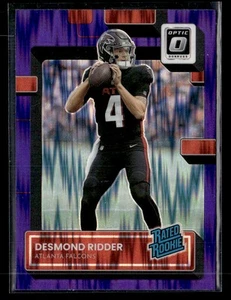 2022 Donruss Optic #202 Desmond Ridder Purple Shock - Bild 1 von 2