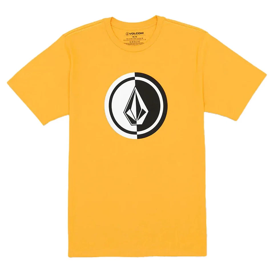 Volcom Herren Mega Circle Old Gold Kurzarm T-Shirt (OGD) - Bild 1 von 2