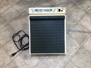 Medi-Rub Massager MR3F Corded 2 Speed Vibrating Foot Massager Made in USA TESTED - Picture 1 of 4