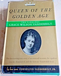 1956 QUEEN OF THE GOLDEN AGE GRACE VANDERBILT CORNELIUS HC/HARDCOVER/DJ BOOK - Bild 1 von 11