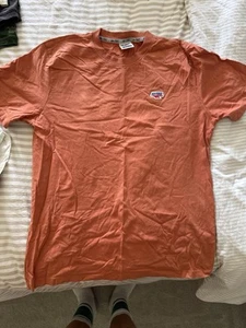Hi-Tec T-Shirt Mens Medium Orange Crew Neck Cotton Casual Sportswear - Imagen 1 de 4