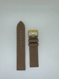 Hadley Roma 22MM x22MM gray with white thread watch band strap Cordura - Picture 1 of 2