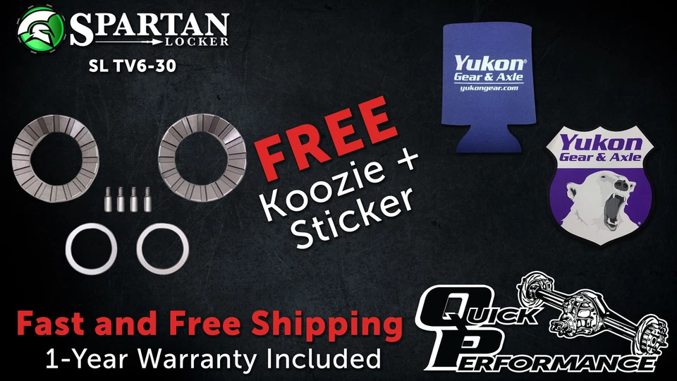 Toyota V6 Yukon Spartan Locker - 30 Spline - SL TV6-30 - w/ Koozie - Posi - NEW - Image 1 of 1