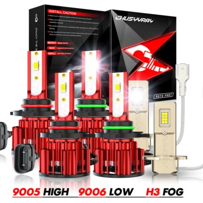 Bombilla de faro Hi Lo Beam + luz antiniebla blanca 6X para BMW 325i 325is 1988-1989 Foto 1 de 4