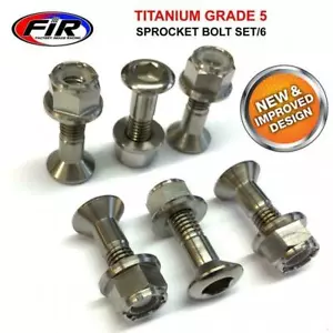 TITANIUM m8x30mm Rear Sprocket Bolt Kit KTM SX SXF EXC EXCF Husqvarna TC FC TE - Picture 1 of 2