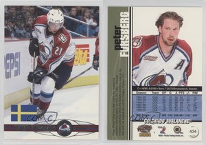2000-01 Pacific Peter Forsberg #434 HOF
