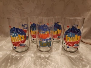 Vintage Diet Pepsi Uh Huh Glasses by Libby Lot Of 5 - Picture 1 of 3