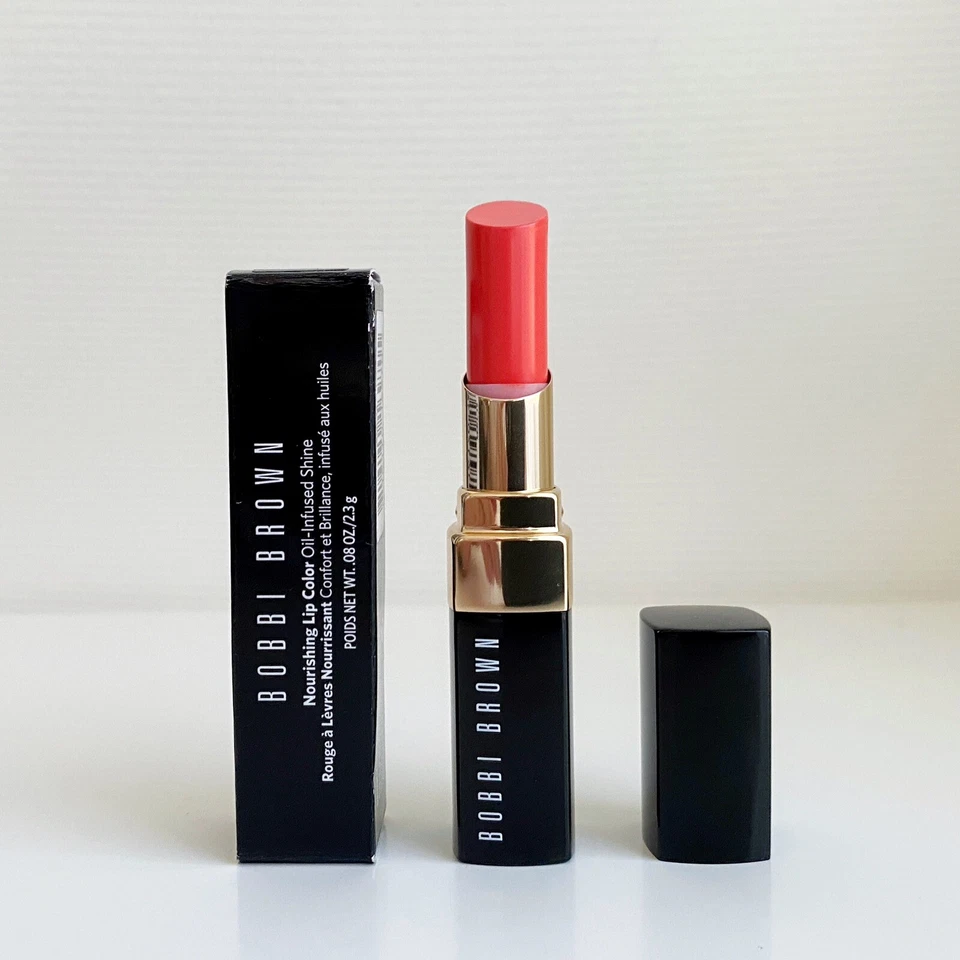 Bobbi Brown Nourishing Lip Color Oil-infused Shine Sweet Apricot .08oz /2.3g NIB - Imagem 1 de 4