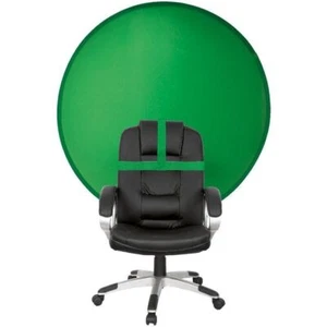 Vivitar 56" Collapsible Portable Green Screen Round Background Chair Backdrop - Picture 1 of 3
