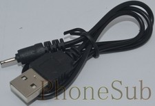 20" 0.5M USB2.0 A Male to 2.0mm Power Charger Cord Cable for NOKIA Cell Phone