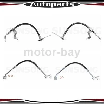 Línea de freno hidráulico de manguera de freno delantero trasero para Plymouth Breeze 1996 2000 Foto 1 de 4