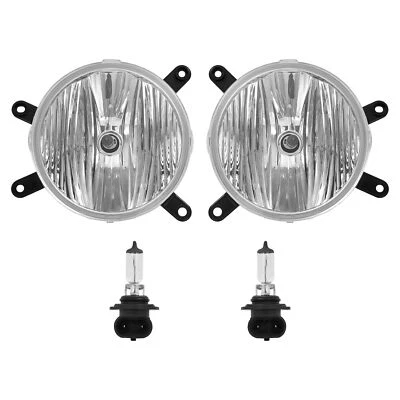 Pair Clear Fog Lights For Ford Mustang GT 2005-2009 W/Bulbs Driver & Passenger - Image 1 of 4