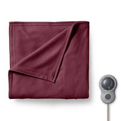 Sunbeam Royal Ultra Fleece Heated Electric Blanket Full Size, 84" x 72", Full - Image 1 of 4