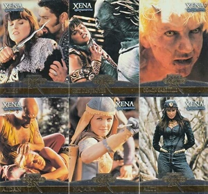 XENA WARRIOR PRINCESS 4 & 5 2001 RITTENHOUSE ENEMIES FOIL INSERT CARD SET E1-E6 - Bild 1 von 1